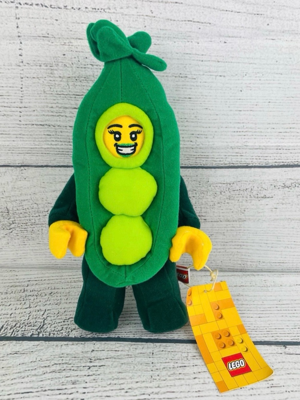 LEGO Minifigure 10" Peapod Girl Stuffed Plush Manhattan Toy Company NEW